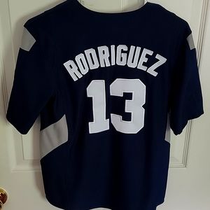 #13 Alex Rodriguez NY Yankees Majestic Jersey. Kids size 10/12